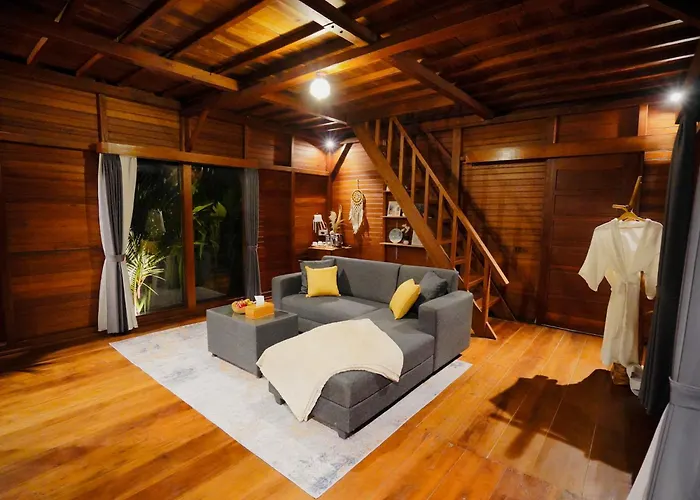 Villa Romantic Wooden House With Private Pool In - Raka D'uma Ubud